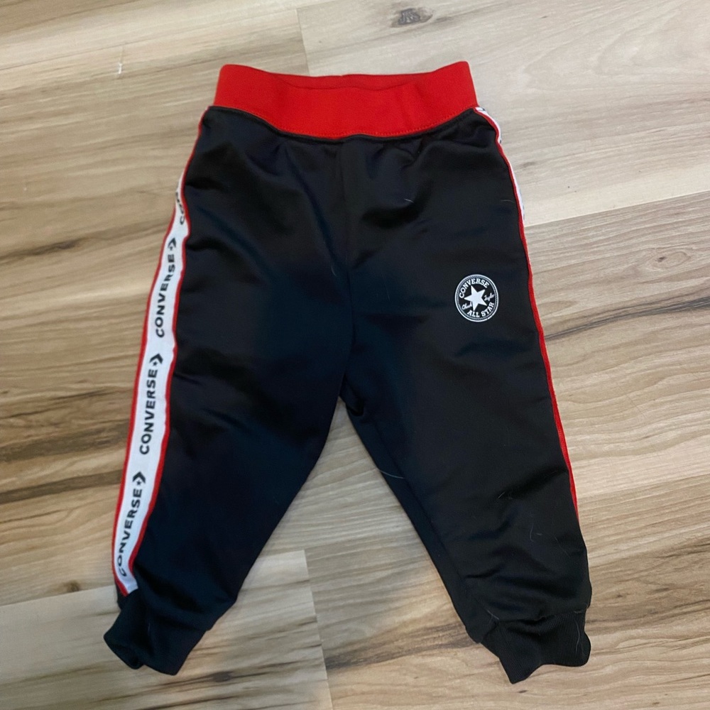 Converse Kids Black Jogger Pants